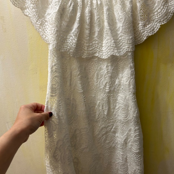 White summer dress - Picture 3 of 5